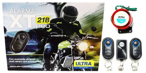 Alarma Para Moto Ultra Xt 21 Proximidad Premium Xt21 Apagado - RapidHardware