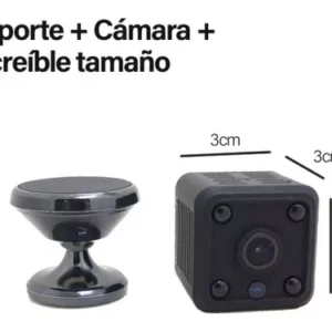 Mini Cámara Wifi Espia Oculta 1080p Full Hd Visión Nocturna