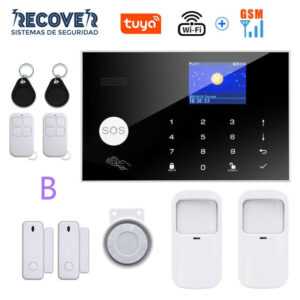 Kit de Alarmas Inalámbricas wifi Gsm 4G
