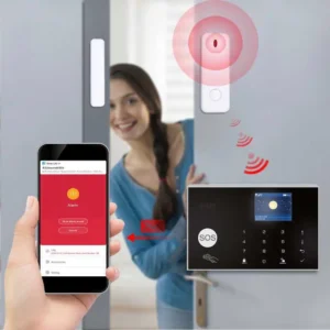 Kit Alarma Inalámbrica GSM WiFi con App Tuya Smart 📲 | Protección sin cables y control total