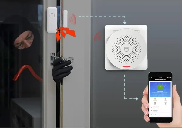 🔐 ¡Protege tu Hogar con Tecnología! Kit de Alarma Inteligente WiFi 📲 - Imagen 3