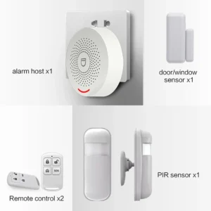 🔐 ¡Protege tu Hogar con Tecnología! Kit de Alarma Inteligente WiFi 📲